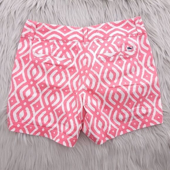 Vineyard Vines Womes Size 2 Pink While Whale Shorts 2H0084 - Picture 4 of 7